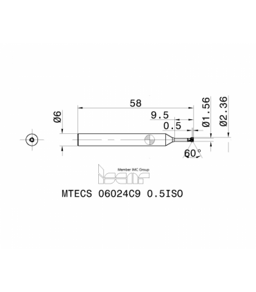 MTECS 06024C9 0.5ISO IC908