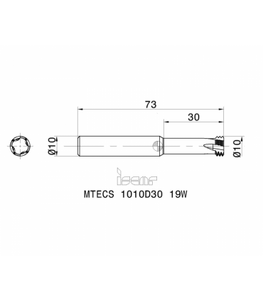 MTECS 1010D30 19W IC908