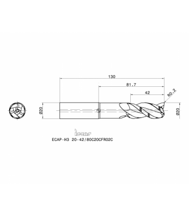 ECAP-H3 20-42/80C20CFR02C IC08