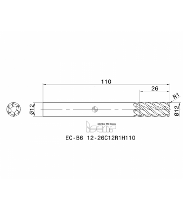 EC-B6 12-26C12R1H110 IC702