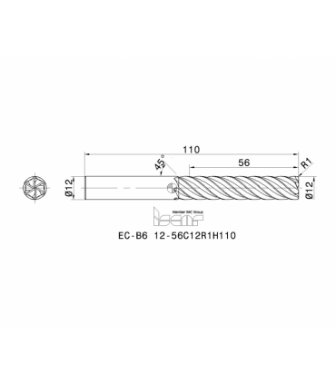 EC-B6 12-56C12R1H110 IC702