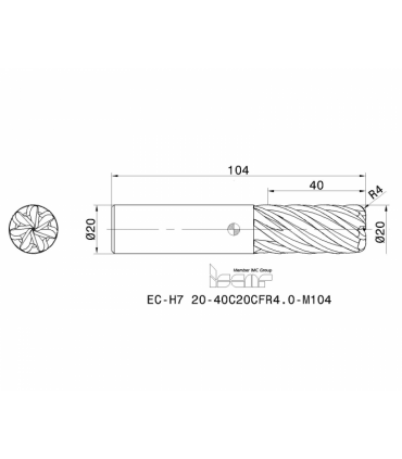 EC-H7 20-40C20CFR4.0-M104 IC902