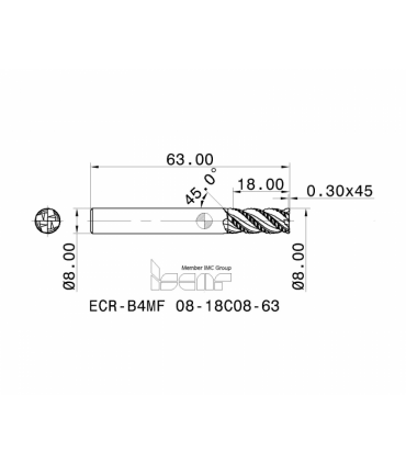 ECR-B4MF 08-18C08-63 IC900