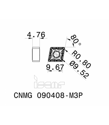 CNMG 090408-M3P IC8150