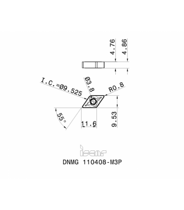 DNMG 110408-M3P IC8150