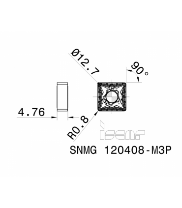 SNMG 120408-M3P IC830