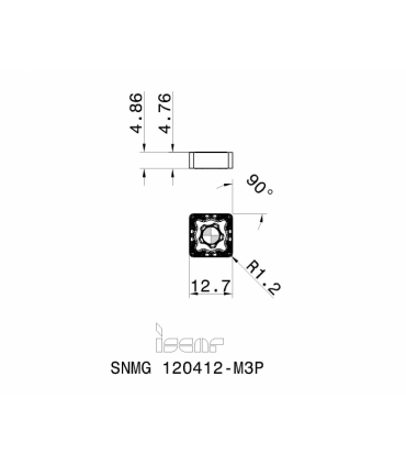 SNMG 120412-M3P IC8150
