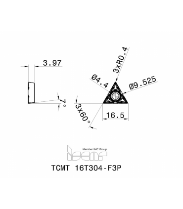 TCMT 16T304-F3P IC807