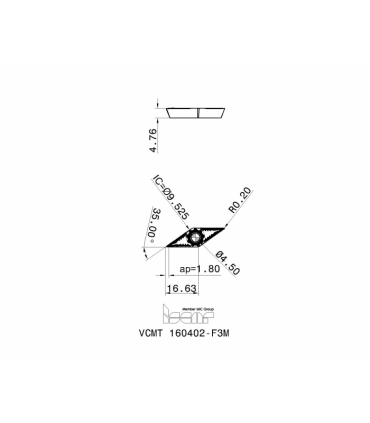 VCMT 160402-F3M IC807