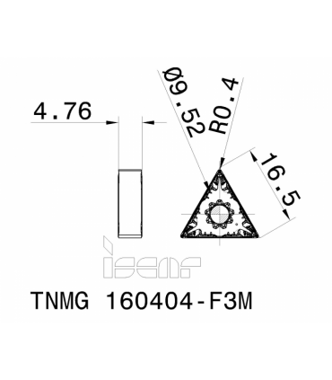 TNMG 160404-F3M IC6025
