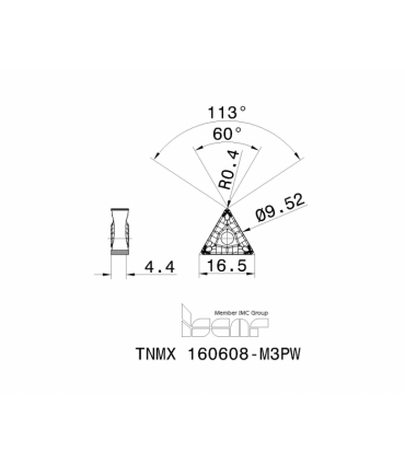 TNMX 160608-M3PW IC8150