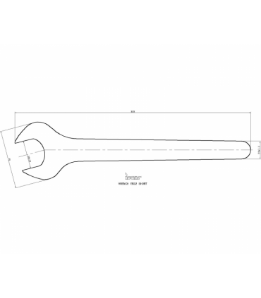 WRENCH ER32 SHORT