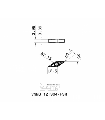 VNMG 12T304-F3M IC804