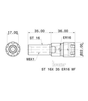ST 16X 35 ER16 MF
