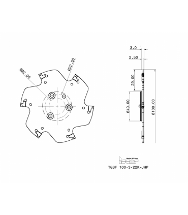 TGSF 100-3-22K-JHP