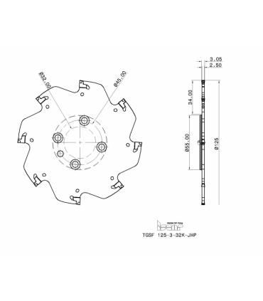 TGSF 125-3-32K-JHP