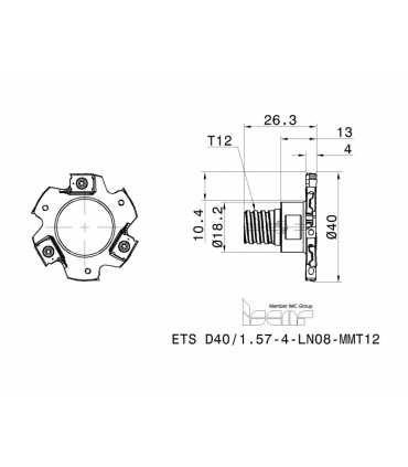 ETS D40/1.57-4-LN08-MMT12