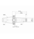 DIN69871 40 ODP12X98