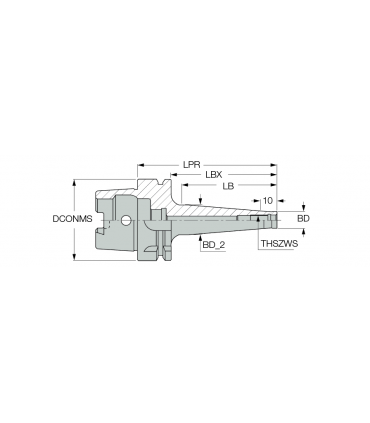 HSK A63 ODP12X109