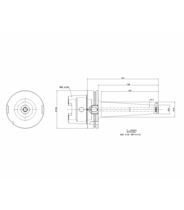 HSK A100 ODP12X187