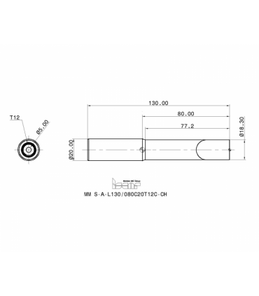 MM S-A-L130/080C20T12C-CH