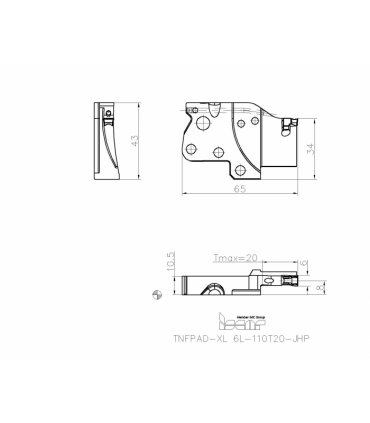 TNFPAD-XL 6L-110T20-JHP