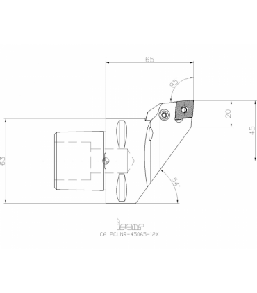 C6 PCLNR-45065-12X