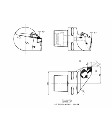 C6 PCLNR-45065-12X-JHP