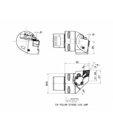 C4 PCLNR-27050-12X-JHP
