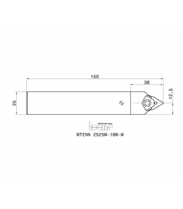 MTENN 2525M-16W-M