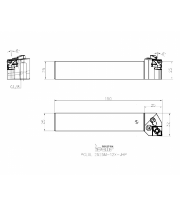 PCLXL 2525M-12X-JHP
