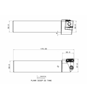 PLANR 3232P-22 TANG