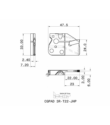 CGPAD 3R-T22-JHP