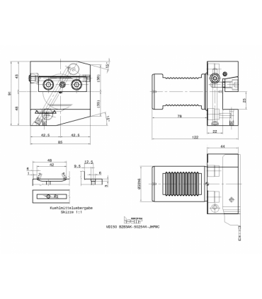 VDI50 B2B3AK-502544-JHPMC