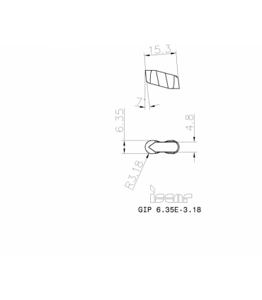 GIP 6.35E-3.18 IC8250