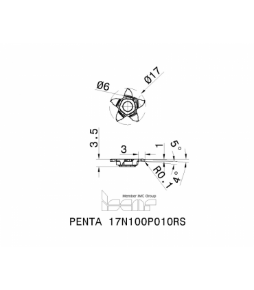 PENTA 17N100P010RS IC1008