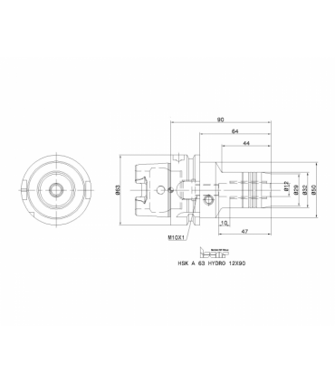 HSK A63 HYDRO 12X90