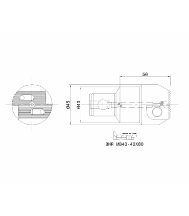 BHR MB40-40X75