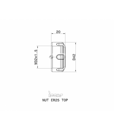 NUT ER25 TOP