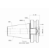 BT50 ER32 SHORT