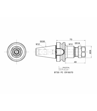 BT30 FC ER16X70