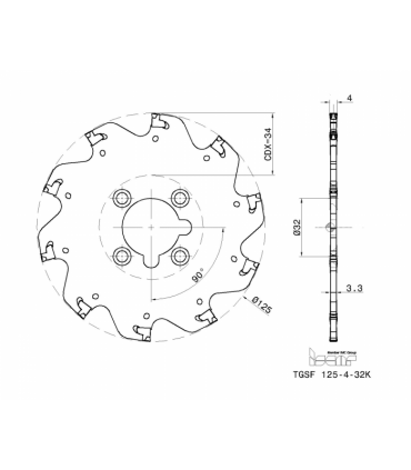 TGSF 125-4-32K