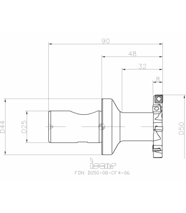 FDN D050-08-CF4-06