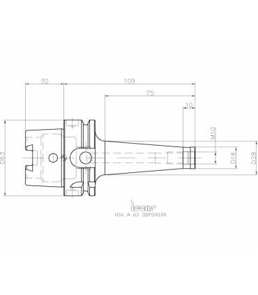 HSK A63 ODP10X109