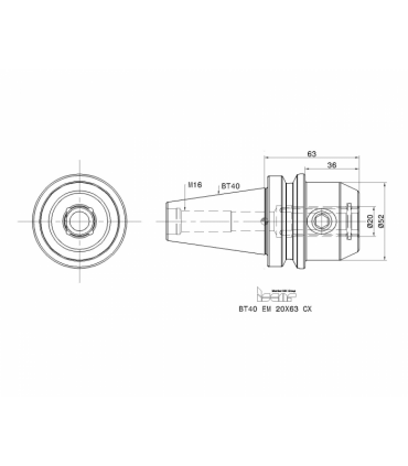 BT40 EM 20X63 CX