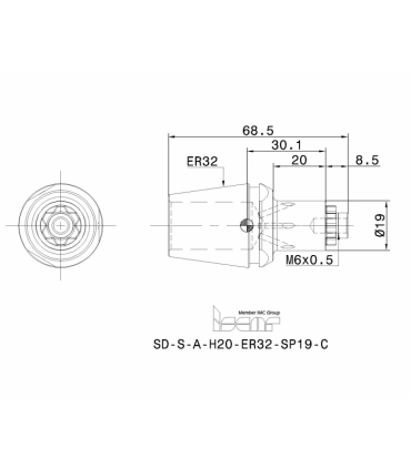 SD-S-A-H20-ER32-SP19-C