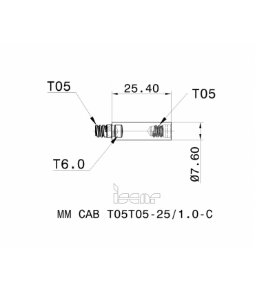 MM CAB T05T05-25/1.0-C