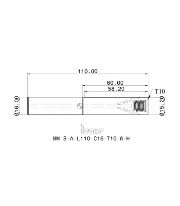 MM S-A-L110-C16-T10-W-H
