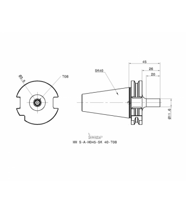 MM S-A-H045-SK 40-T08