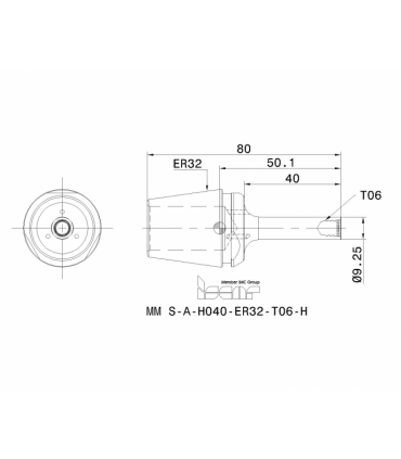MM S-A-H040-ER32-T06-H